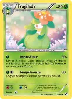 Fragilady — carte 10 de l’extension Noir & Blanc