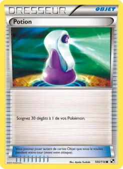 Potion — carte 100 de l’extension Noir & Blanc