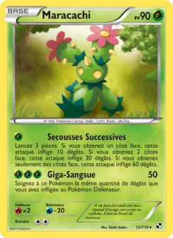 Maracachi — carte 12 de l’extension Noir & Blanc