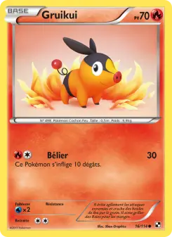 Gruikui — carte 16 de l’extension Noir & Blanc
