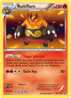 Roitiflam — carte 20 de l’extension Noir & Blanc