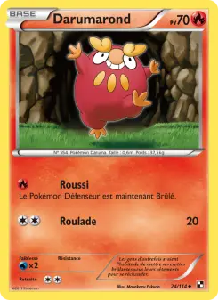 Darumarond — carte 24 de l’extension Noir & Blanc