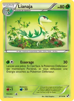 Lianaja — carte 4 de l’extension Noir & Blanc