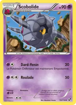 Scobolide — carte 53 de l’extension Noir & Blanc