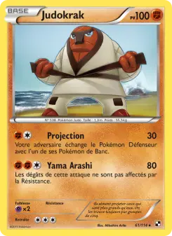 Judokrak — carte 61 de l’extension Noir & Blanc
