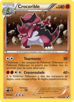 Crocorible — carte 65 de l’extension Noir & Blanc