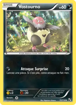 Vostourno — carte 72 de l’extension Noir & Blanc