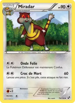 Miradar — carte 79 de l’extension Noir & Blanc