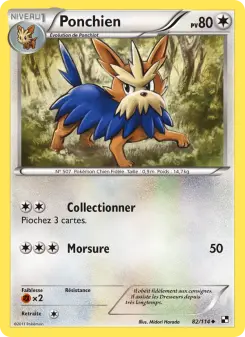 Ponchien — carte 82 de l’extension Noir & Blanc
