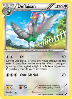Déflaisan — carte 86 de l’extension Noir & Blanc