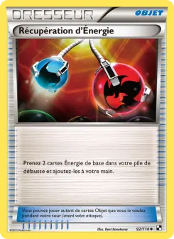 Récupération d’Énergie — carte 92 de l’extension Noir & Blanc