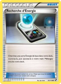 Recherche d’Énergie — carte 93 de l’extension Noir & Blanc