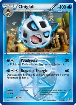 Oniglali — carte 22 de l’extension Explosion Plasma