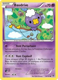 Baudrive — carte 34 de l’extension Explosion Plasma