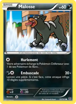 Malosse — carte 55 de l’extension Explosion Plasma