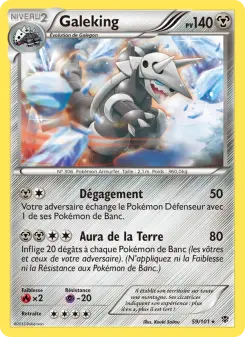 Galeking — carte 59 de l’extension Explosion Plasma