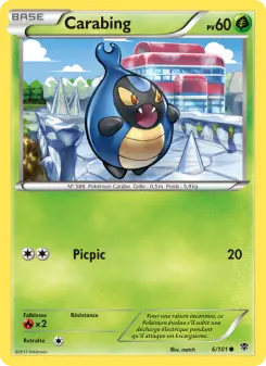 Carabing — carte 6 de l’extension Explosion Plasma