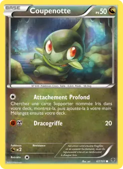 Coupenotte — carte 67 de l’extension Explosion Plasma