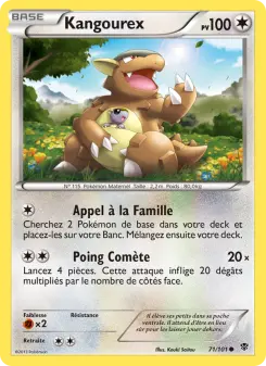 Kangourex — carte 71 de l’extension Explosion Plasma