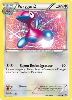 Porygon2 — carte 73 de l’extension Explosion Plasma