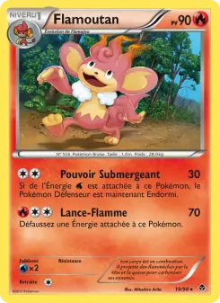 Flamoutan — carte 19 de l’extension Pouvoirs Émergents