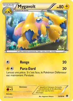 Mygavolt — carte 34 de l’extension Pouvoirs Émergents