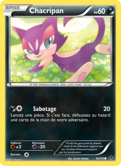 Chacripan — carte 64 de l’extension Pouvoirs Émergents