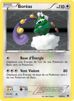 Boréas — carte 89 de l’extension Pouvoirs Émergents