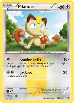 Miaouss — carte 102 de l’extension Nobles Victoires