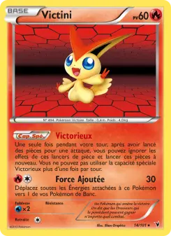 Victini — carte 14 de l’extension Nobles Victoires