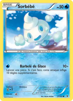 Sorbébé — carte 27 de l’extension Nobles Victoires