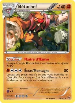 Bétochef — carte 64 de l’extension Nobles Victoires