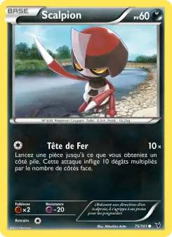 Scalpion — carte 75 de l’extension Nobles Victoires