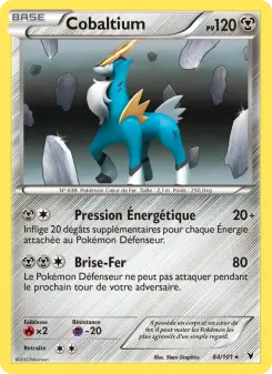Cobaltium — carte 84 de l’extension Nobles Victoires