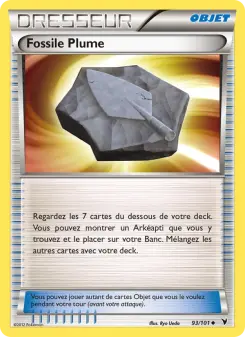 Fossile Plume — carte 93 de l’extension Nobles Victoires