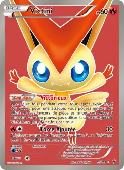 Victini — carte 98 de l’extension Nobles Victoires