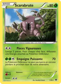 Scarabrute — carte 1 de l’extension Destinées Futures