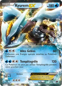 Kyurem-EX — carte 38 de l’extension Destinées Futures