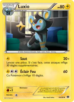 Luxio — carte 44 de l’extension Destinées Futures