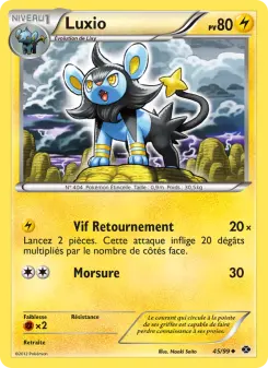 Luxio — carte 45 de l’extension Destinées Futures