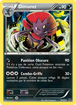 Dimoret — carte 70 de l’extension Destinées Futures