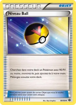 Niveau Ball — carte 89 de l’extension Destinées Futures