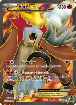 Entei-EX — carte 103 de l’extension Explorateurs Obscurs