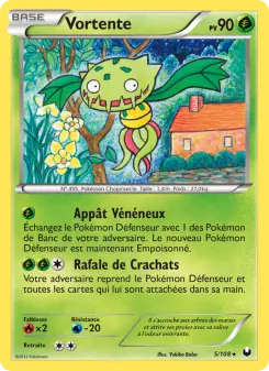 Vortente — carte 5 de l’extension Explorateurs Obscurs