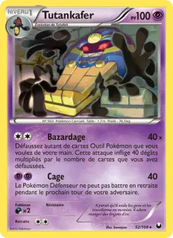 Tutankafer — carte 52 de l’extension Explorateurs Obscurs