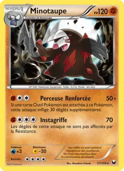Minotaupe — carte 57 de l’extension Explorateurs Obscurs