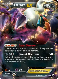 Darkrai-EX — carte 63 de l’extension Explorateurs Obscurs