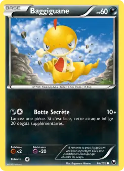 Baggiguane — carte 67 de l’extension Explorateurs Obscurs