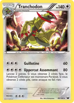 Tranchodon — carte 89 de l’extension Explorateurs Obscurs