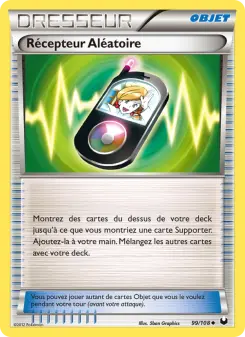Récepteur Aléatoire — carte 99 de l’extension Explorateurs Obscurs